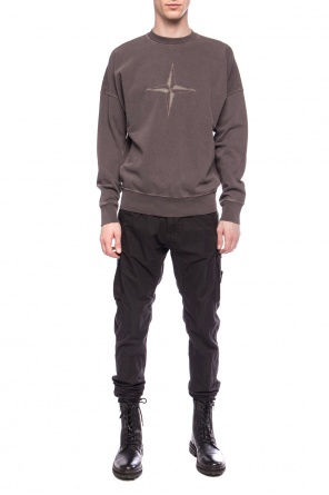 Logo-embroidered sweatshirt, zdjęcie 2 Logo-embroidered sweatshirt od Stone Island